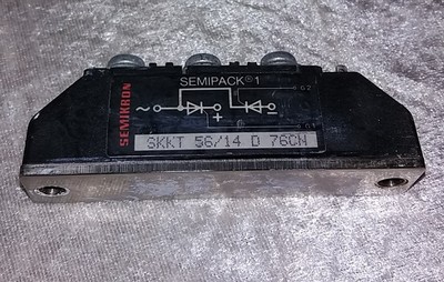SEMIKRON Semipack 1 Thyristor Diode Modul SKKD 56/14 D 76CN Thyristormodul