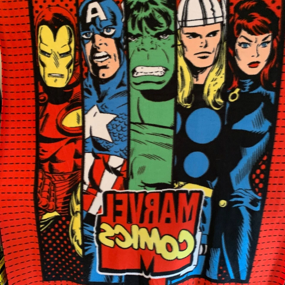 Manta de felpa Super Hero’s Kids Hero material suave para manta 60 x 45  Foto 2 de 4