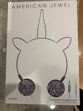 Unicorn Shaped Wired Headphones.