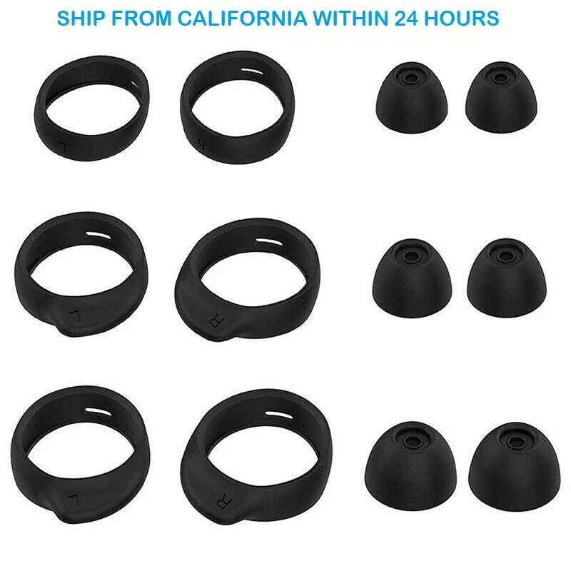 Samsung Galaxy Buds Replacement Ear Gels 12 Piece Set Wingtips