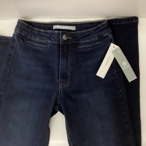 Tractr Hi Rise Jeans Womens Size 26 Flare Bottom NWT - Picture 2 of 11