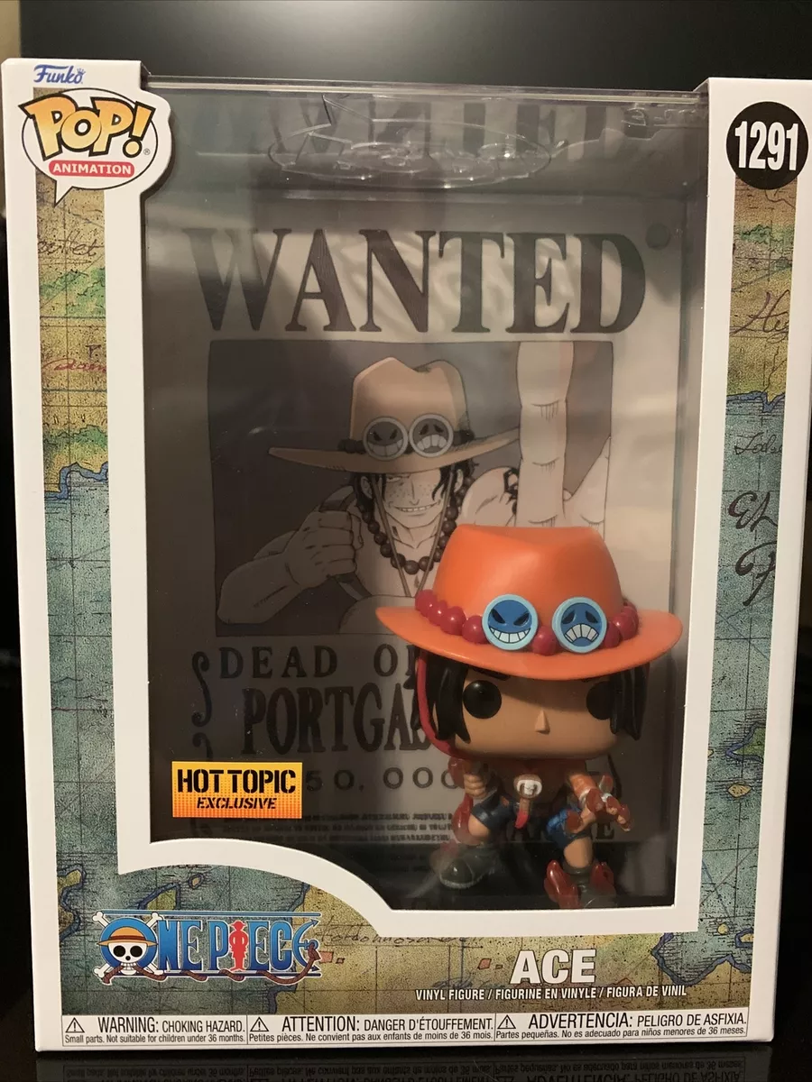 Funko Pop! One Piece – Ace (Wanted Poster) (Exclusive) #1291