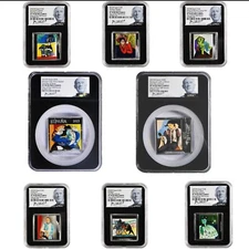 2023 Spain 14.6oz Silver Picasso 8 pc. Legacy Set NGC PF70 UCAM First Day Issue