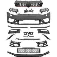 StoßStange SET Vorne Passend FüR VW Polo Baujahr 14-17 Sport-Optik Mit ABE