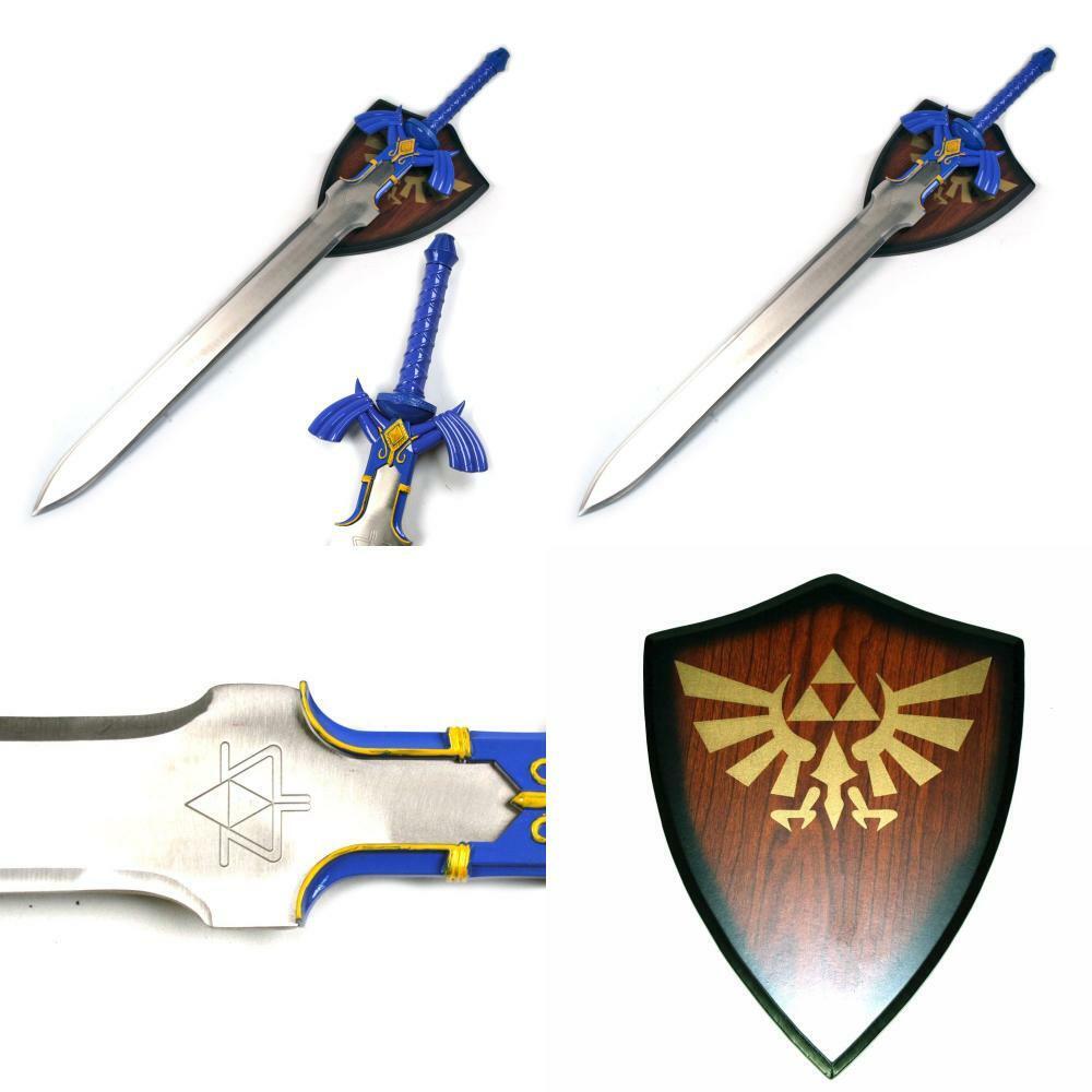  RealFireNSteel - Link's Master Sword (with Plaque) : Sports &  Outdoors