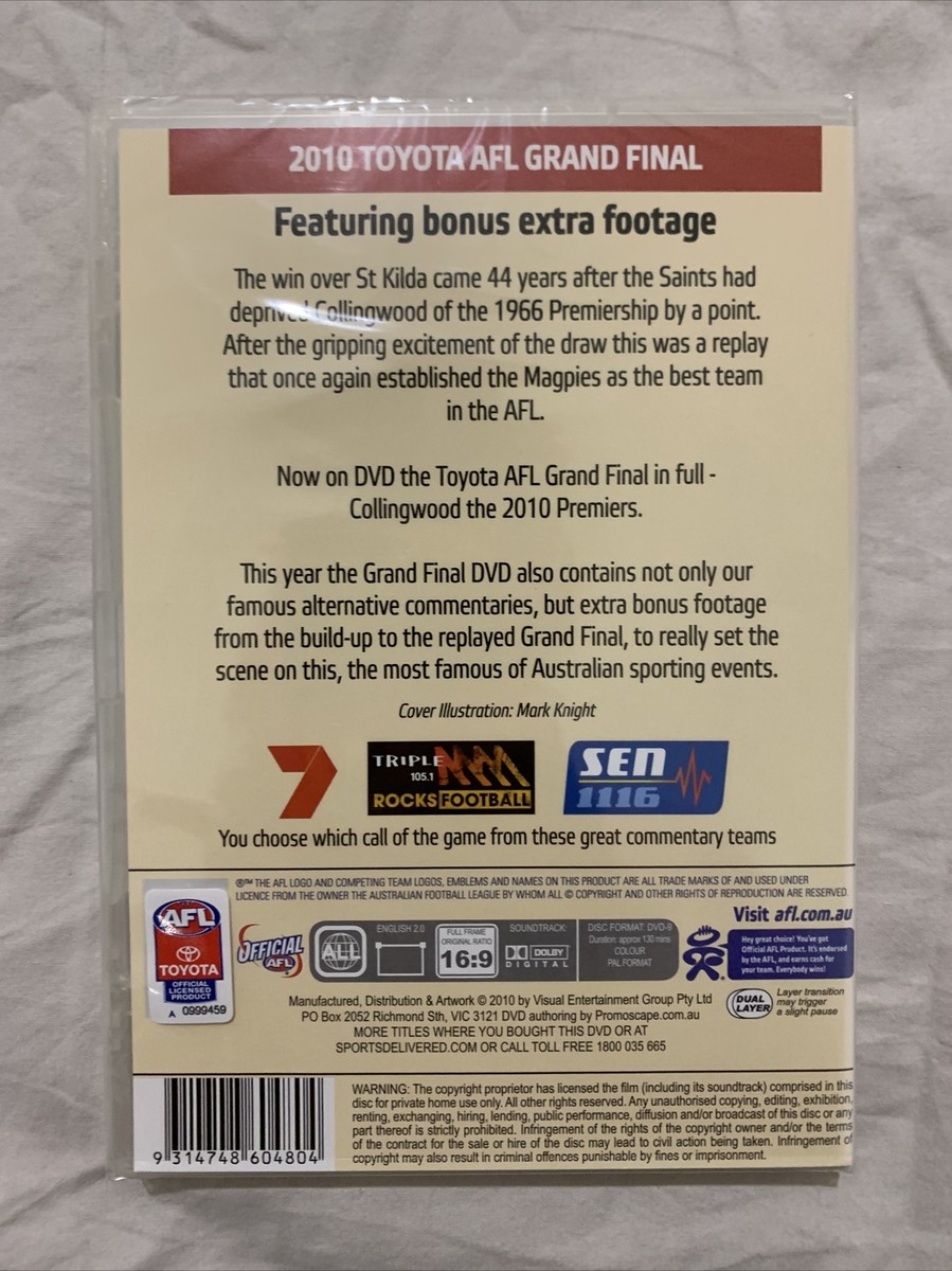 (未使用･未開封品)Afl Premiers 2010 Collingwood &amp; St Kilda: the Deci [DVD] [Import] AFL GRAND FINAL DRAW 2010 DVD BRAND NEW SEALED COLLINGWOOD