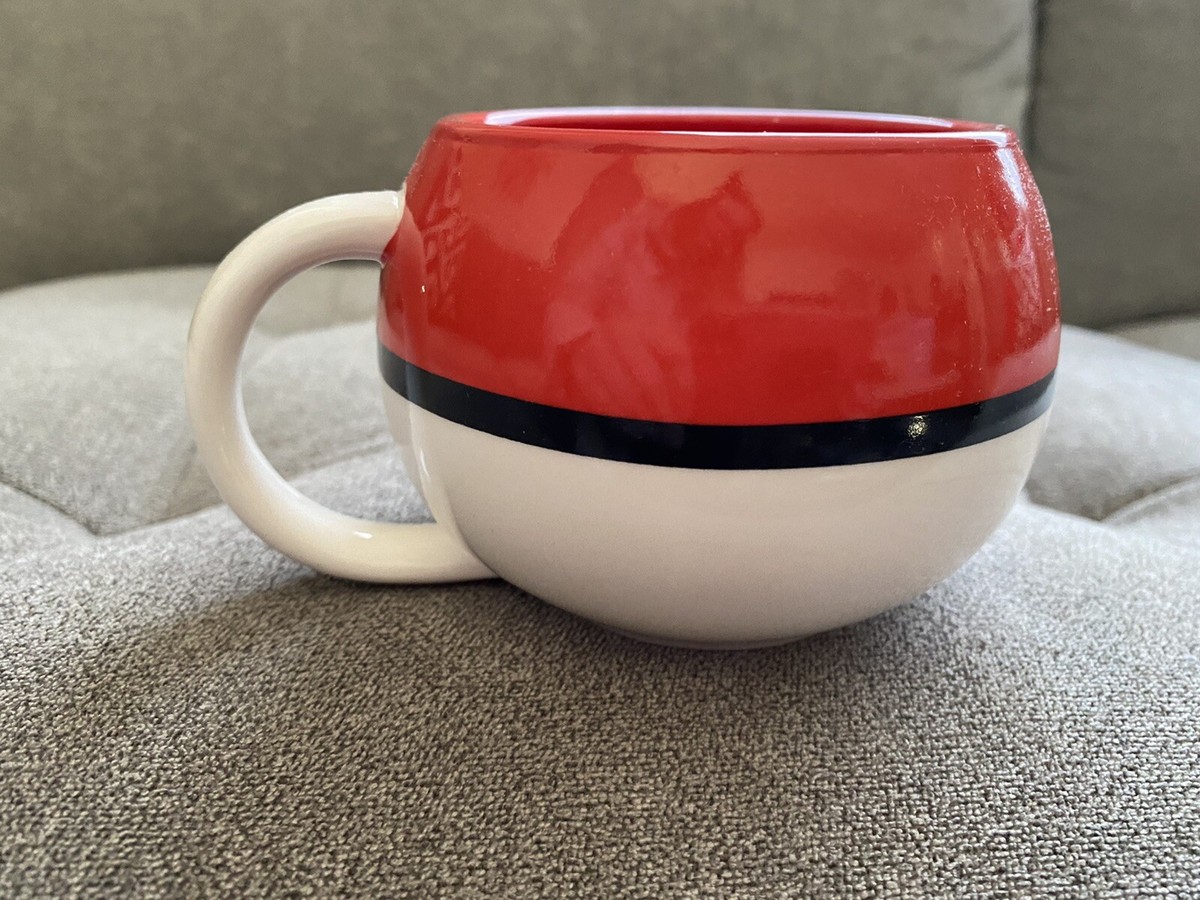 Pokemon Mug Poke Ball Ceramic Figural Anime 11oz Just Funky