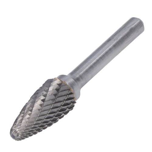 Double Cut Burrs File FX1225 Double Cut Burrs File YG8 Alloy Arc Round Head - Picture 2 of 12