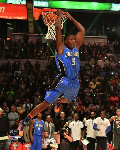 Victor Oladipo 360-REVERSE-SLAM Orlando Magic NBA All-Star Premium POSTER PRINT - Imagen 1 de 1