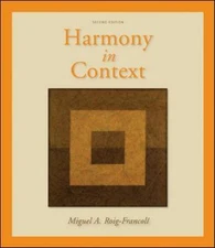 Harmony in Context by Roig-Francoli, Miguel