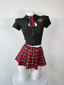 Sexy Lingerie Japanese Schoolgirl Cosplay Uniform Student Dress Nightwear Outfit
