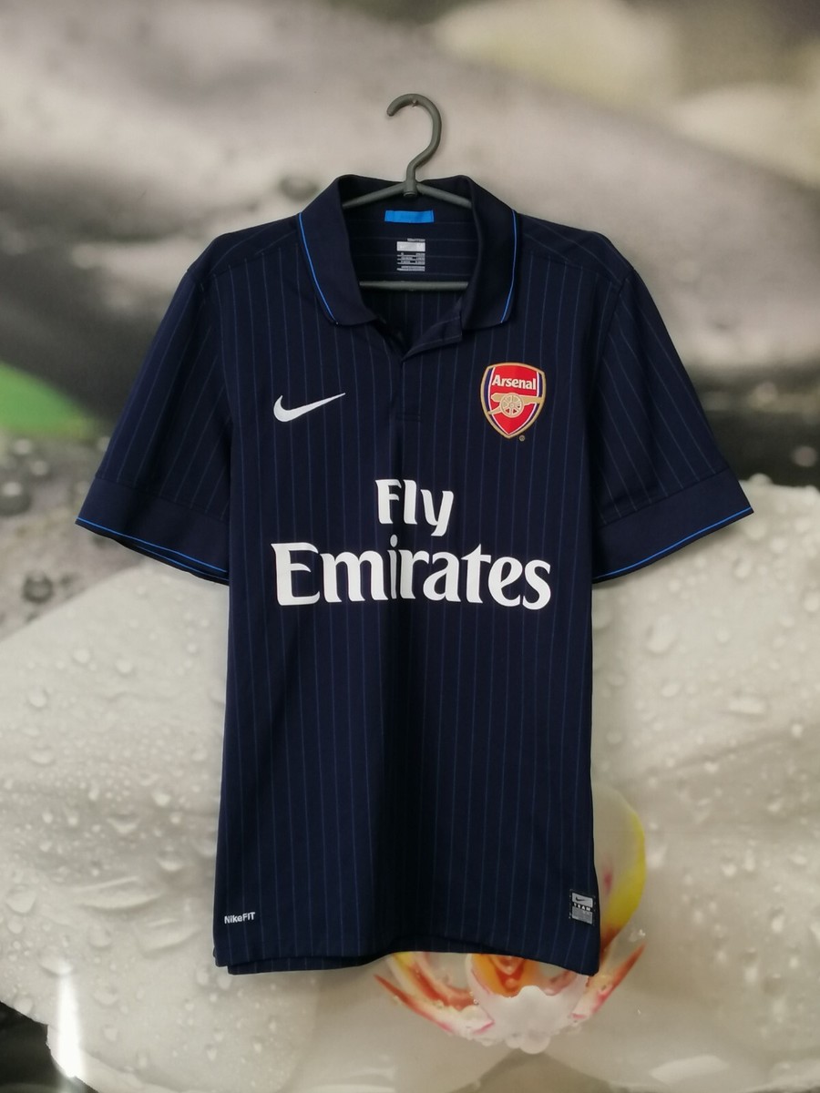 Arsenal 2009 - 2010 away football shirt jersey Nike #4 KING Arsenal 2009 - 2010 away football shirt jersey Nike #4 KING