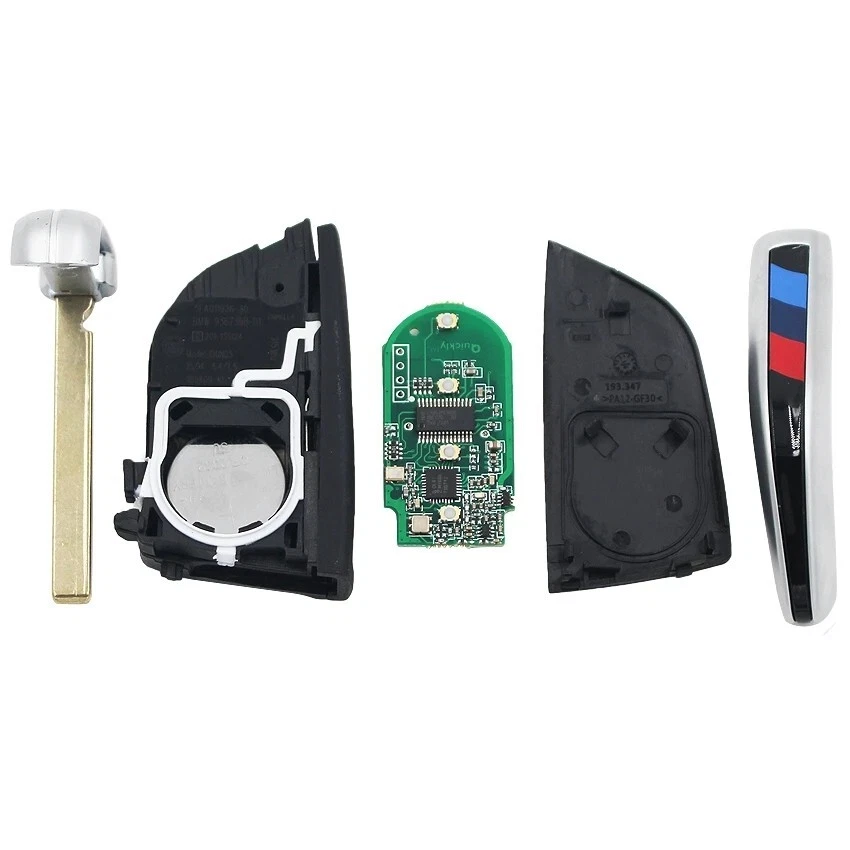 Mando a distancia inteligente de repuesto para llavero YGOHUF5767 434Mhz 4 botones para BMW CAS4+/FEM Foto 4 de 4