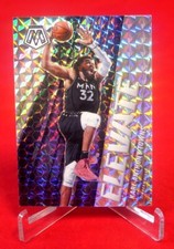 Karl-Anthony Towns Elevate Prizm Mosaic NBA Basketball Card 2021 #15 Mint 