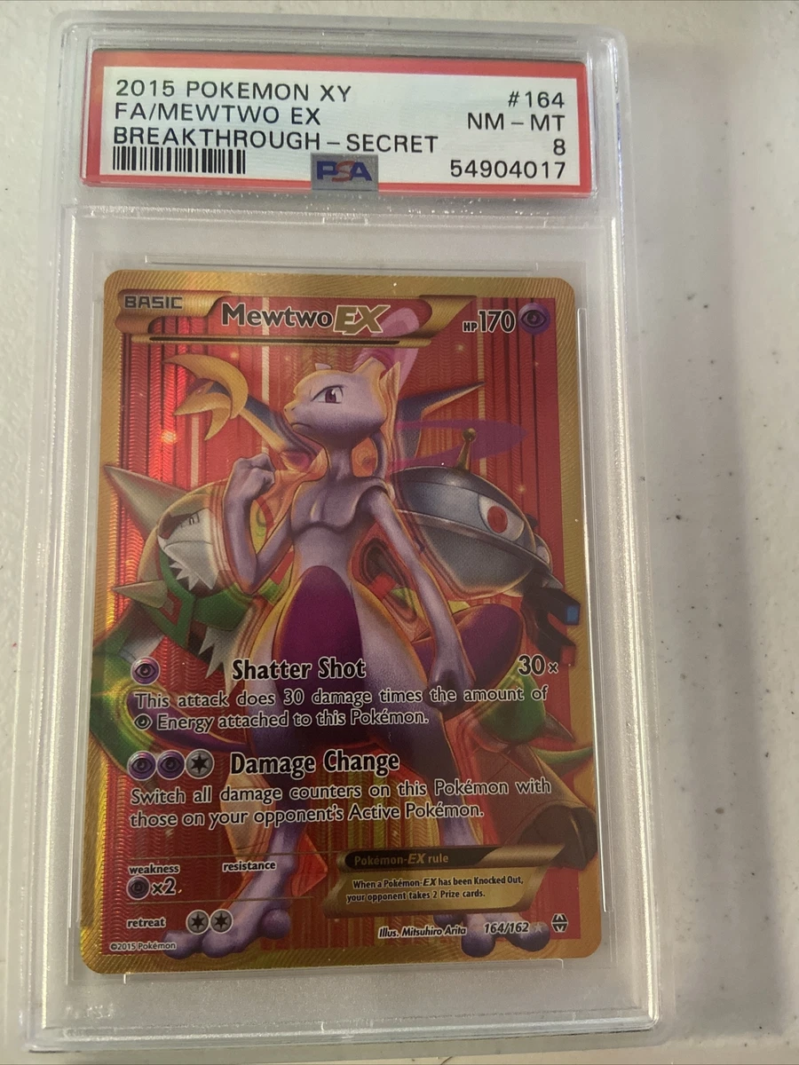 Mewtwo EX - XY Breakthrough Pokémon card 164/162