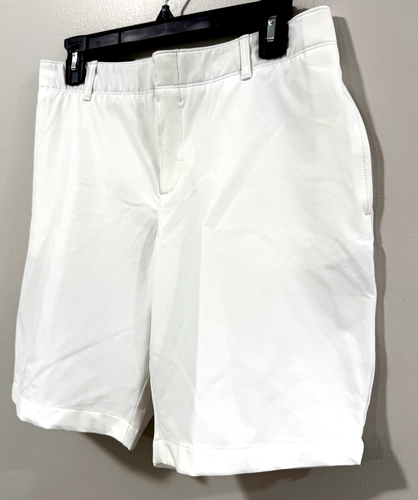 Under Armour White UA Links Shorts Women's 10 Golf Bermuda Shorts 9" Inseam NEW - Picture 5 of 11