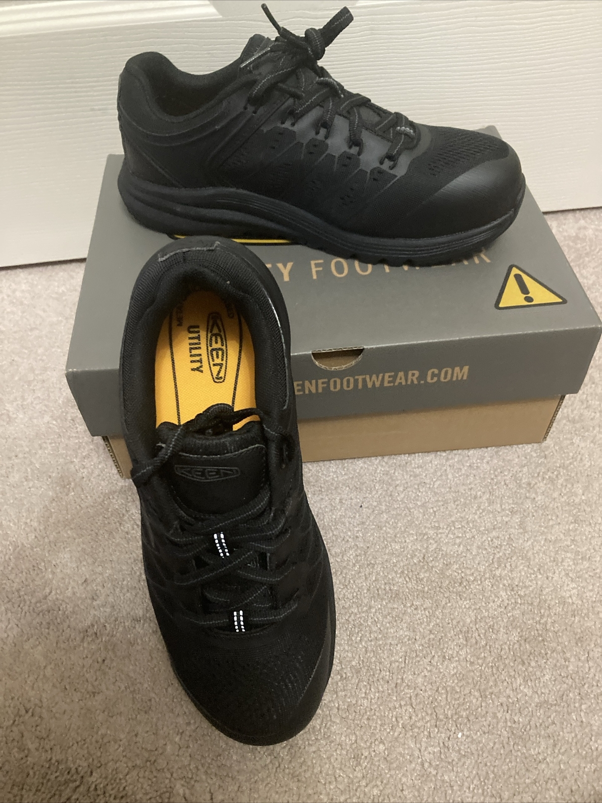 Scarpe da lavoro KEEN Utility donna Vista Energy punta composita NERE TAGLIA 8 M