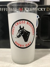 Kentucky Derby Bar Glass Holy Cross Booster Club (short version)