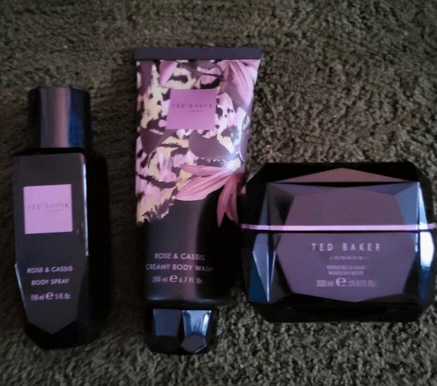 Ted Baker Rose & Cassis Body Wash Spray Body Butter New eBay