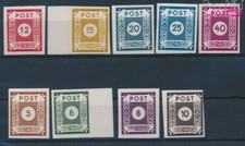 Briefmarken Sowjetische Zone (All.Bes.) 1945 Mi 42A-50A postfrisch (10259487