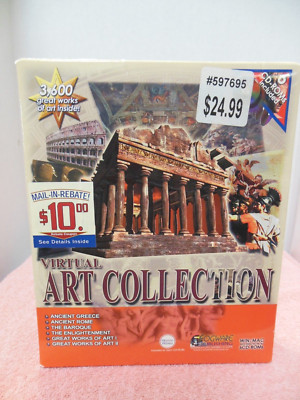 Virtual Art Collection 6 CD ROM's included 