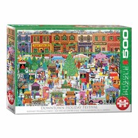 Eurographics Puzzle Das Altstadt-Weihnachtsfest, 500 Teile, 68X48 Cm, 6500-5503