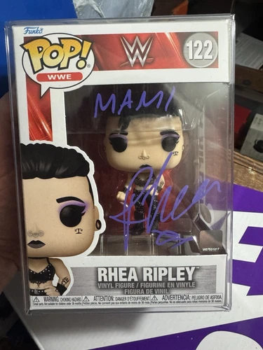 AUTOGRAPHED RHEA RIPLEY FUNKO POP INSCRIBED WITH JSA