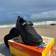 Black Sports School Uniform Shoes
