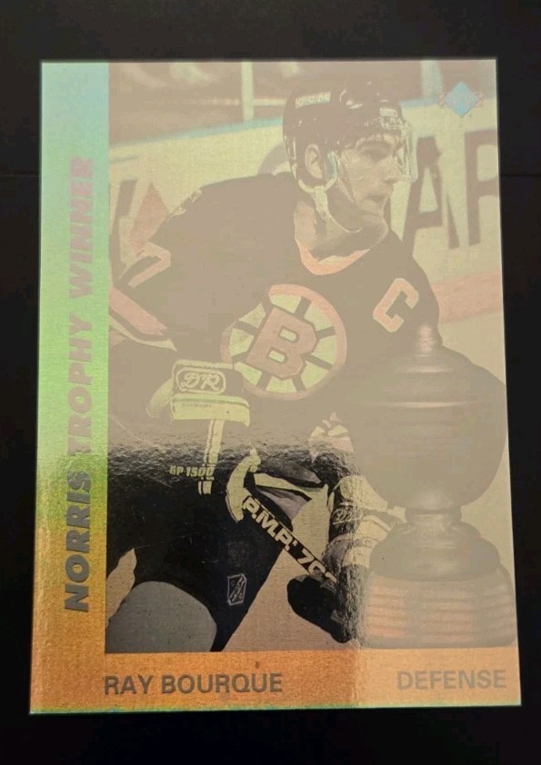 Ray Bourque 1991-92 Upper Deck Award Winner Holograms #AW5 - Boston Bruins