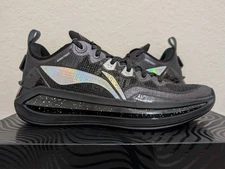 Li Ning Liren 3 V2 Obsidian Triple Black Boom Way of Wade ABAT057-13 size 10.5