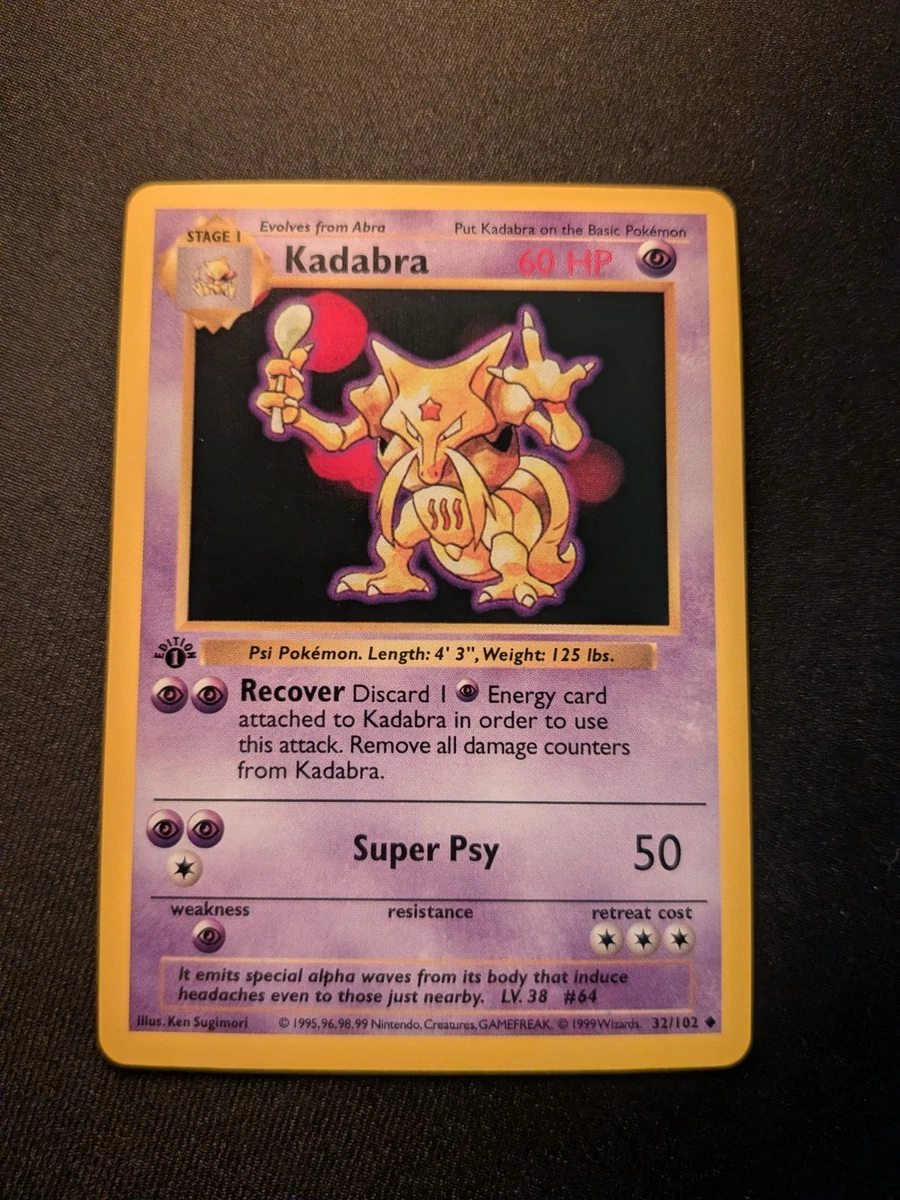 Pokémon TCG Individual Trading Card Games Base Set English 1st