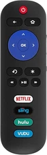 Universal Replace Remote Applicable for TCL Roku TV/Hisense TV/Onn TV/Philips TV