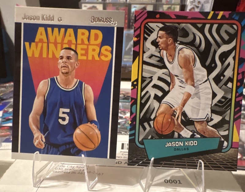 2026 Panini Donruss “Decades: 90s”Jason Kidd Award Winners Insert - 2 Card Lot