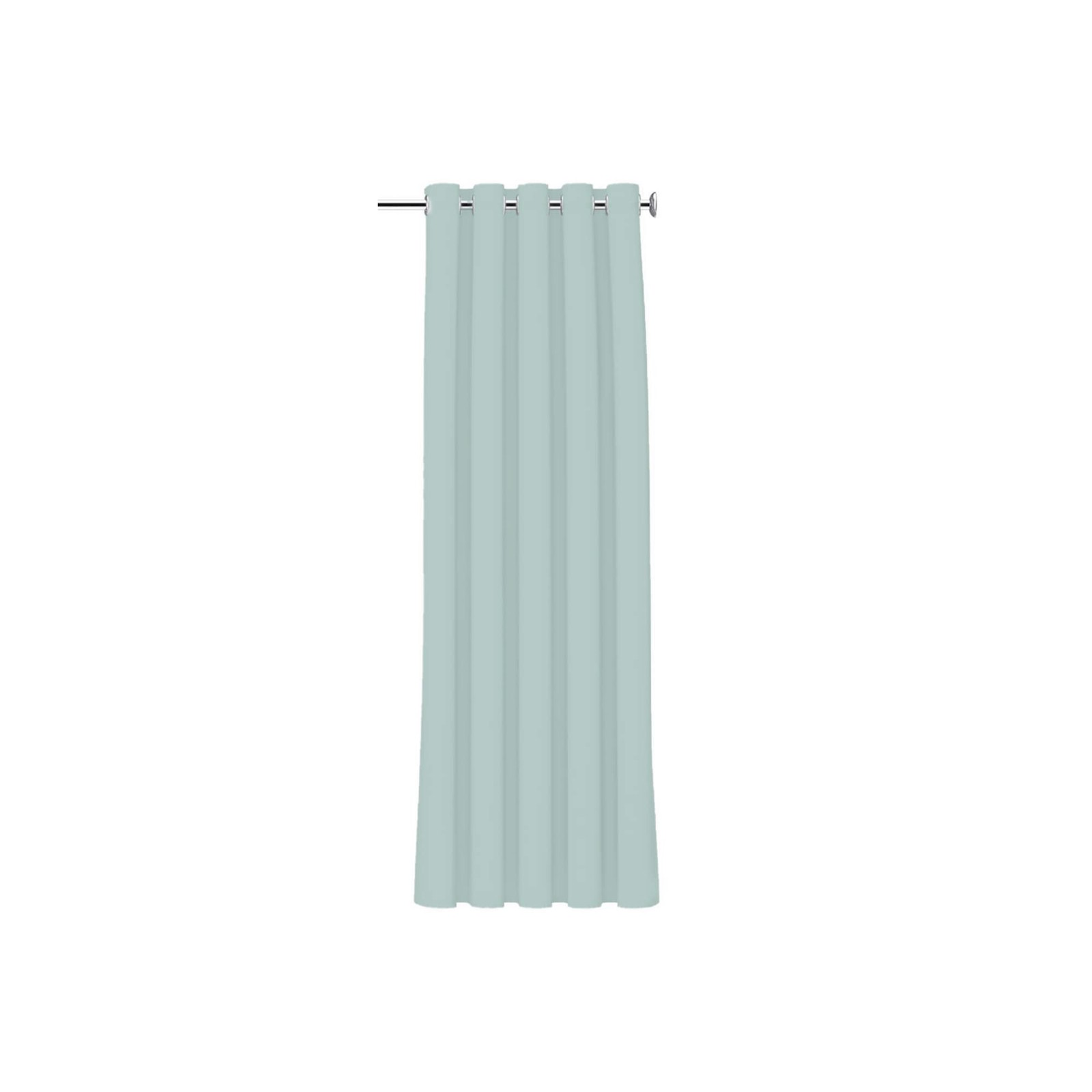 Rideau occultant 140x240 vert celadon pour l'ambiance cosy du salon