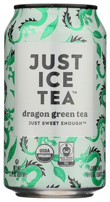 Just Ice Tea Dragon Green 12 Fl Oz Can Iced Organic Coffee