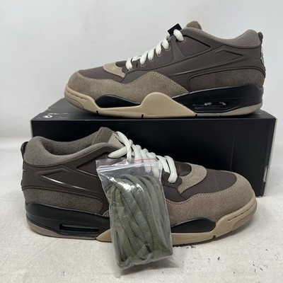 Nike Air Jordan 4 RM Ironstone Brown Olive Men Size 11.5 No Lid