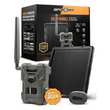 SPYPOINT. Flex-M Cellular Trial Camera Solar Bundle FLEX-M-SOLAR-BUNDLE 