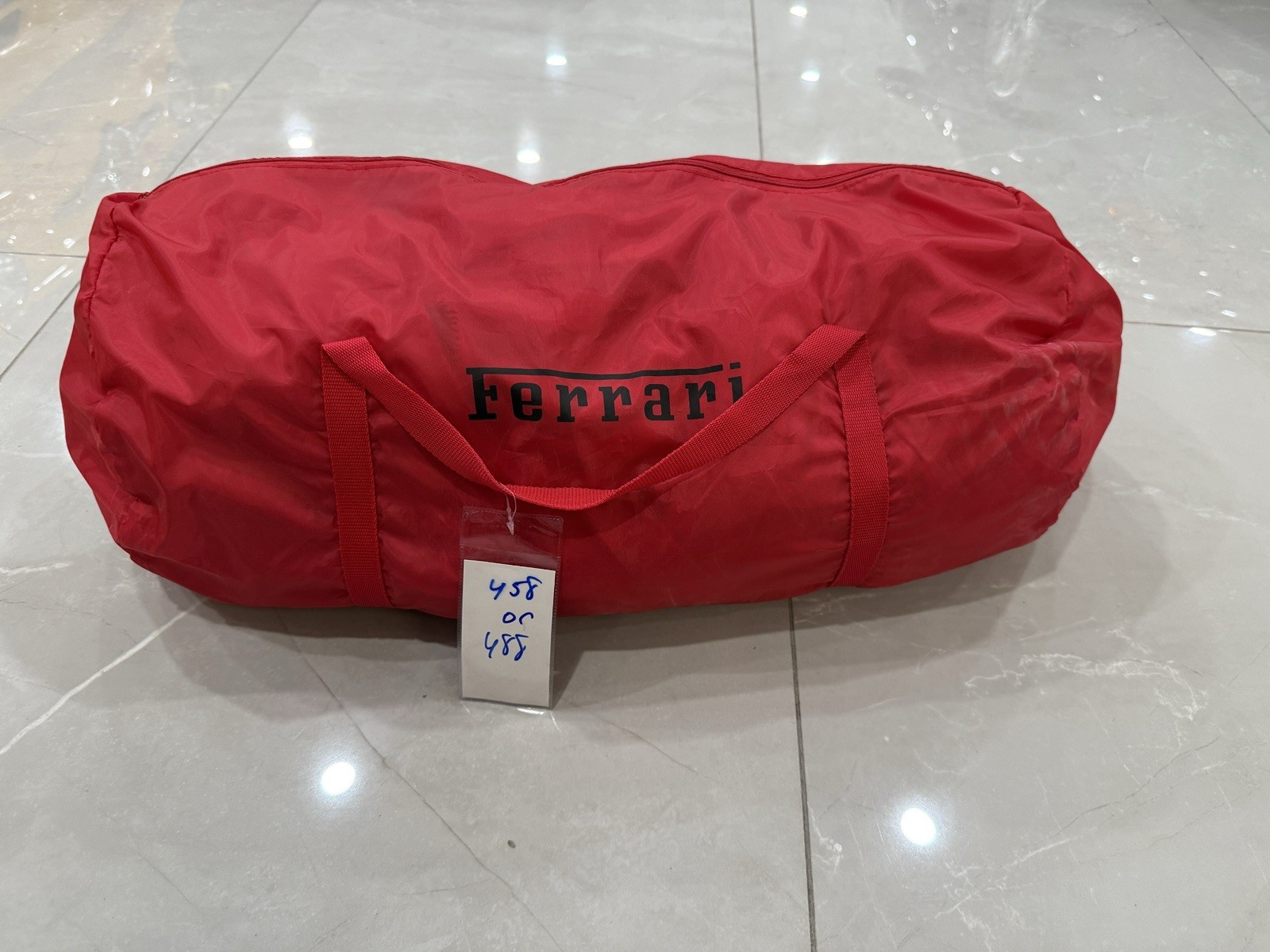 Ferrari OEM satin cover for 458 or 488