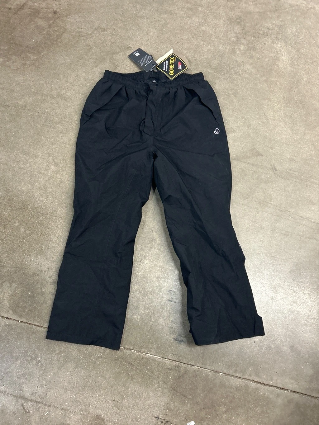 Galvin Green Men's GORE-TEX Waterproof Golf Rain Pants Black Size M New