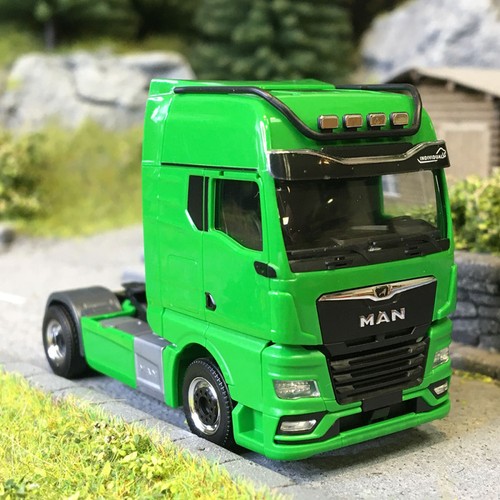 Tracteur, MAN TGX gx, vert - HERPA 313711-004 - HO 1/87 | Zustand: Neuf