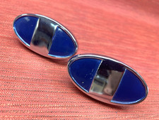 New Pair Chrome 1928-1931 Ford Model A Bumper Bolt Caps Flathead