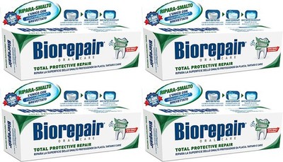 Toothpaste Total Protective Repair microRepair 2.5 Fl Oz Pack of 4 Biorepair