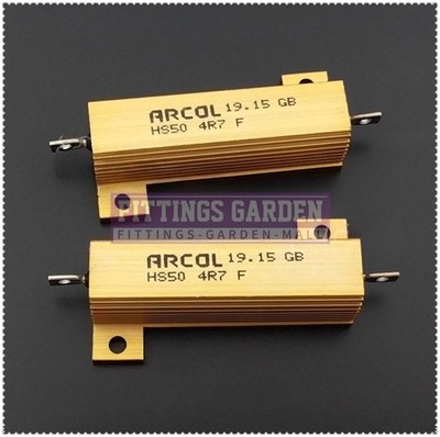 1PCS FOR ARCOL aluminum shell wire winding resistor HS50 4R7 F 4.7R 50W 4.7 Ω