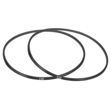 2Pcs O-900 O Type V-belt 900mm/35.4" Inner Length x 0.39" W x 0.24" H