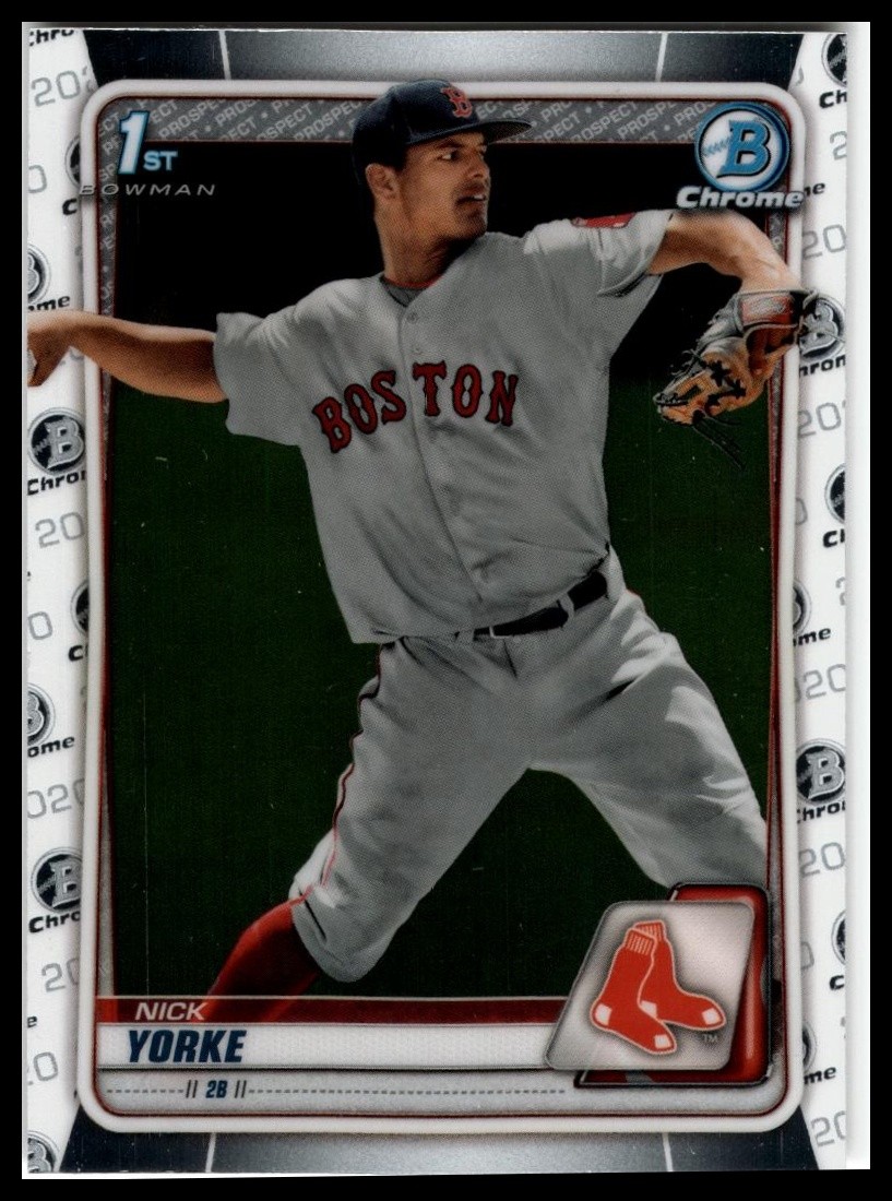 2020 Bowman Draft #BD-29 Nick Yorke Chrome