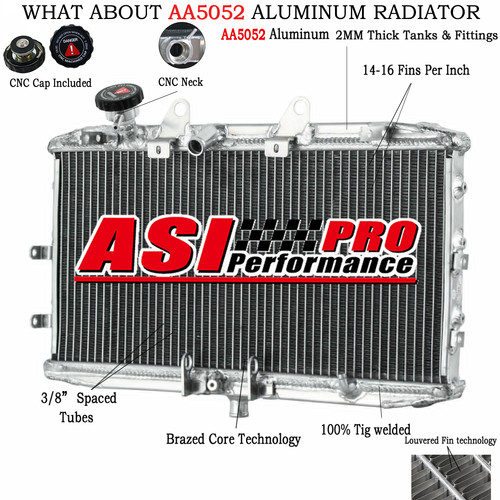 Triumph Rocket Radiator Motorcycle Radiator&Cover Grill Guard FIT 2004-ON Triumph Rocket 3 III ...