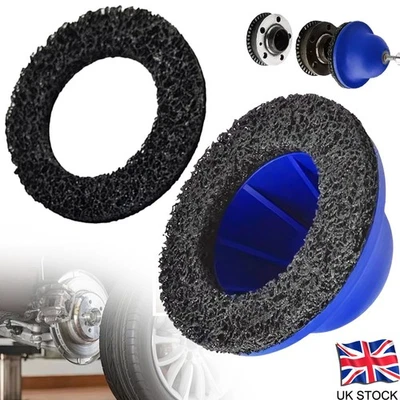 1/2" Drive Wheel Hub Cleaning Tool 150mm Disc Brake Cleaner Grinder with Pad