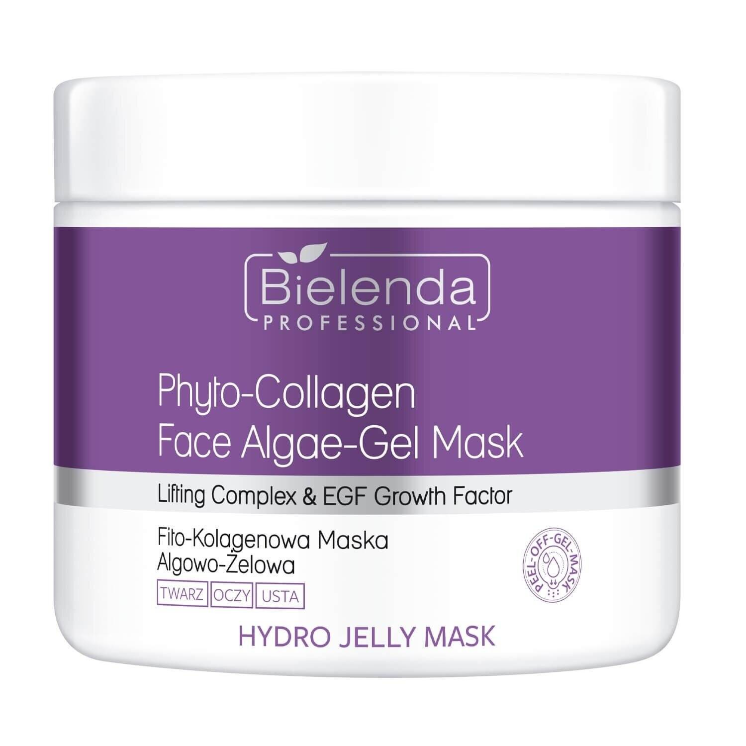 Bielenda Hydro Jelly Firming Algae-Gel Mask Phyto-Collagen Growth Factor 190g