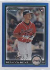 2010 Bowman Draft Chrome Blue Refractor 69/199 Brandon Hicks #BDP53 3q5