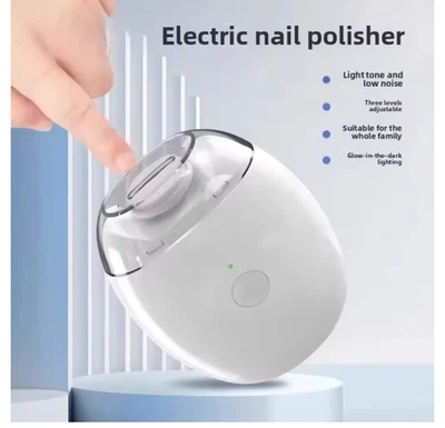 Universal Automatic Fingernail Grinder, Electric Nail Clipper with LED Light